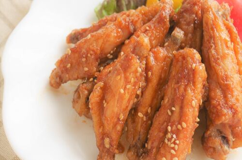手羽中の甘辛から揚げ