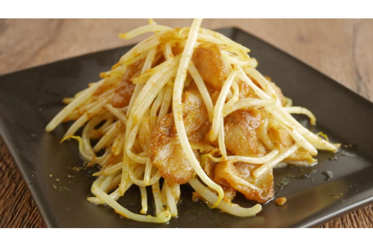 カレーマヨネーズ炒め