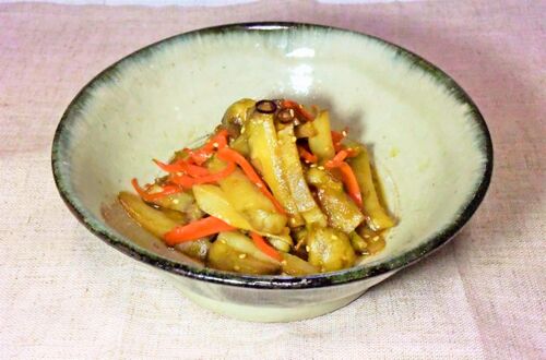 菊芋のきんぴら